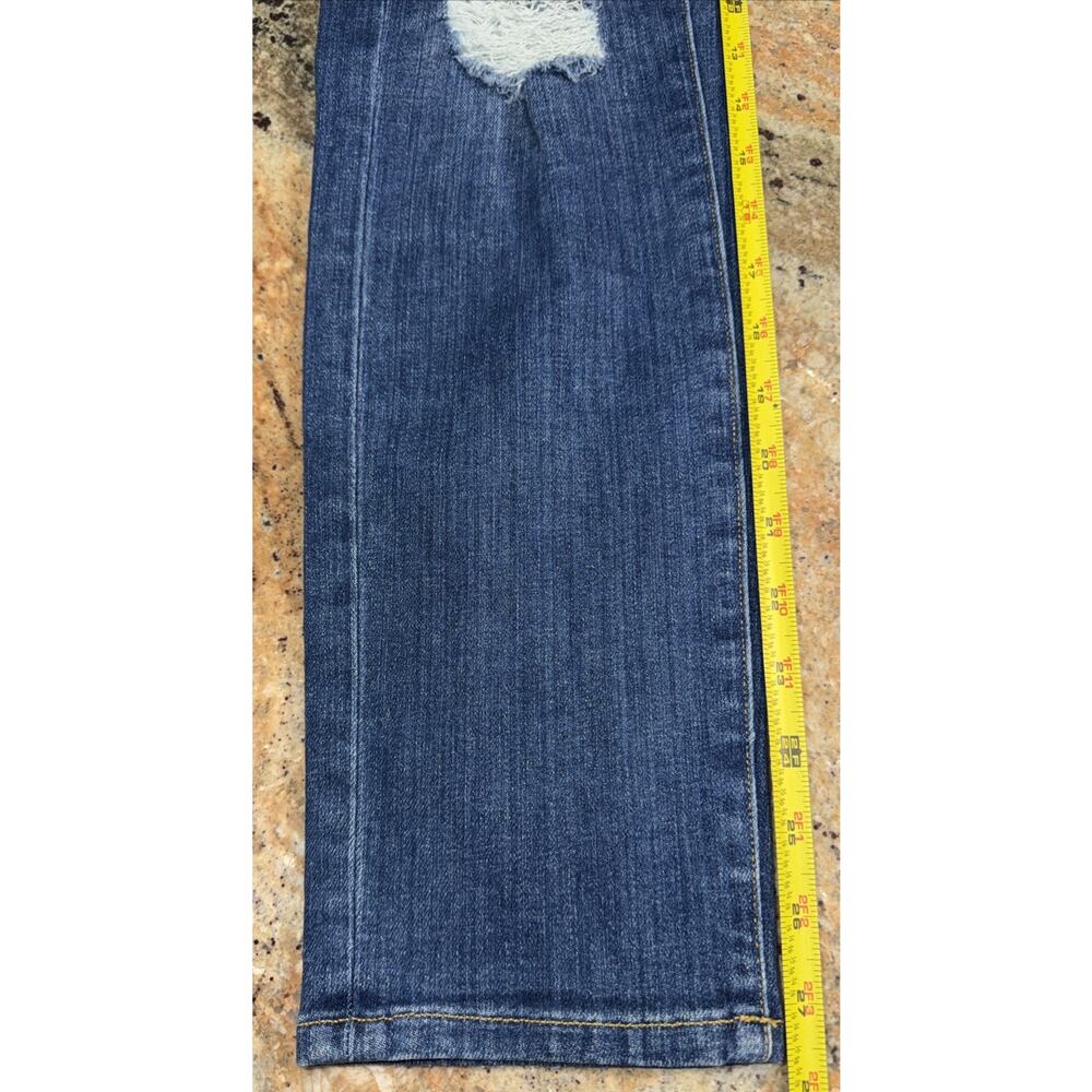 FRAME Le Garcon Amoroso Rip Distressed Boyfriend Jeans 6/28 - Picture 7 of 8